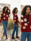 Sweater Daisys - Butter Yellow - Lifestyle editorial shot