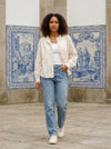 Embroidered Eyelet Blouse Cindy - Default - Diversity model shot