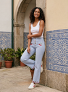 Cherry Gingham Pants - Default - Diversity model shot