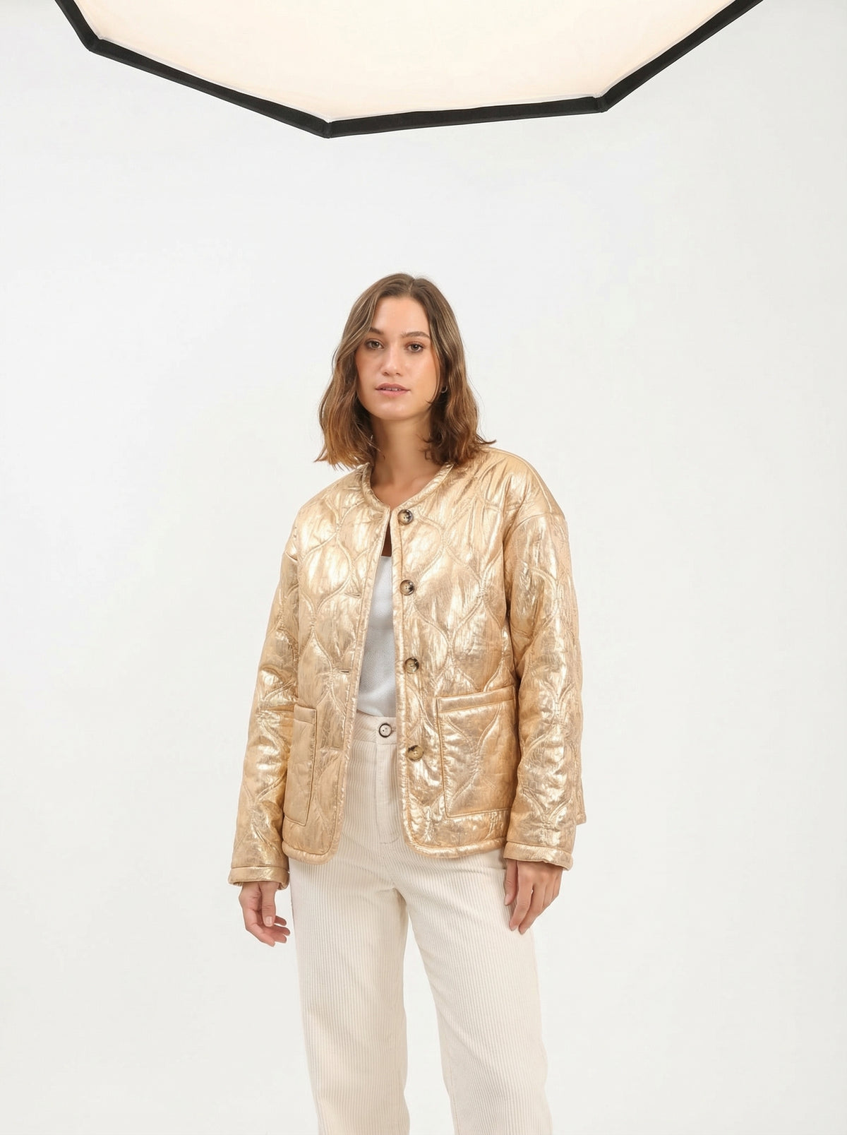 Jacket Margareth - Default - Full body studio shot on white background