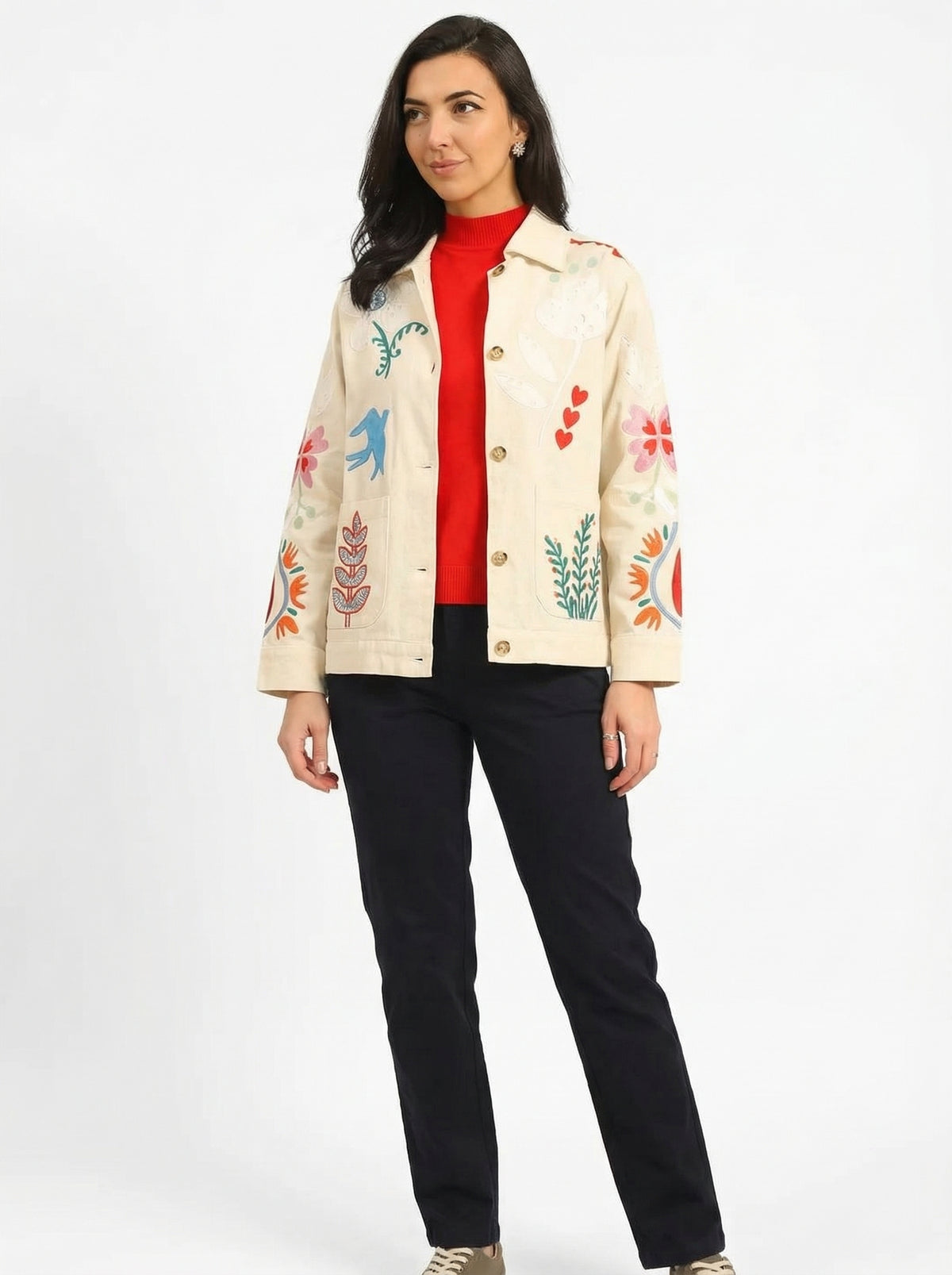 Jacket Marys - Default - Full body studio shot on white background