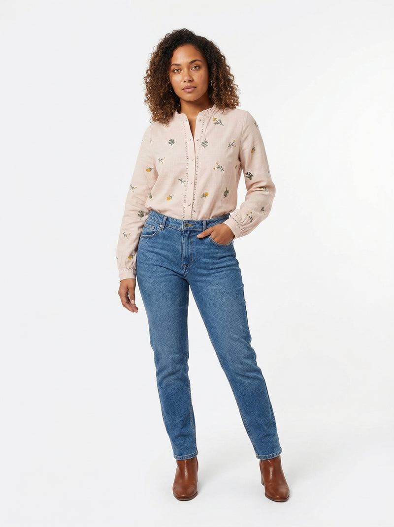 Blouse Margarida - Default - Full body studio shot on white background