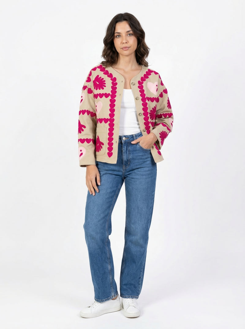 Jacket Meredith - Default - Full body studio shot on white background