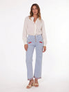 Cherry Gingham Pants - Default - Full body studio shot on white background