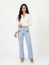 Cherry Gingham Pants - Default - Full body studio shot on white background