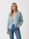 Cardigan Lemons - Default - Full body studio shot on white background