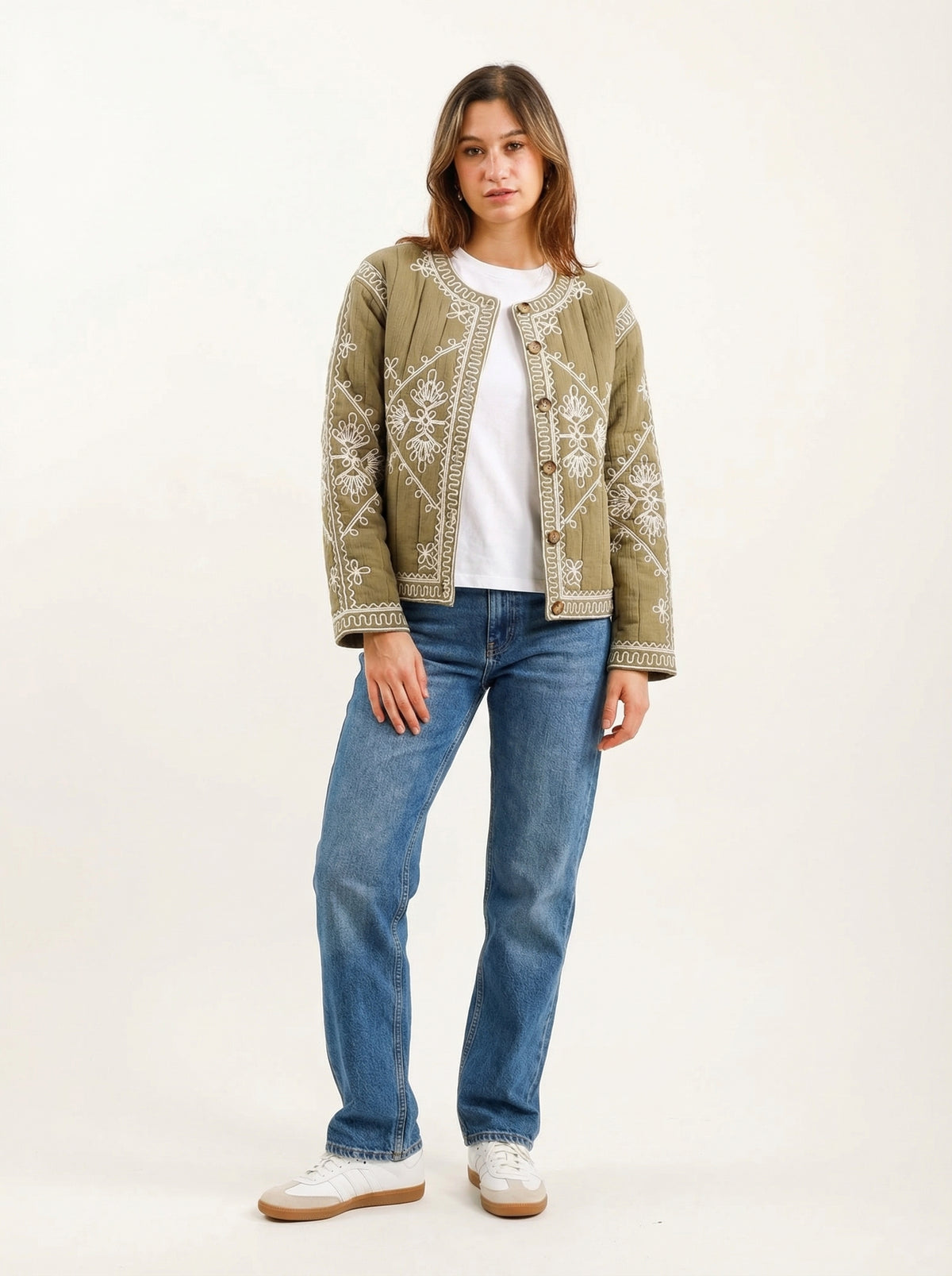 Jacket Julie - Default - Full body studio shot on white background
