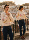 Embroidered Princess Cardigan - Default - Lifestyle editorial shot