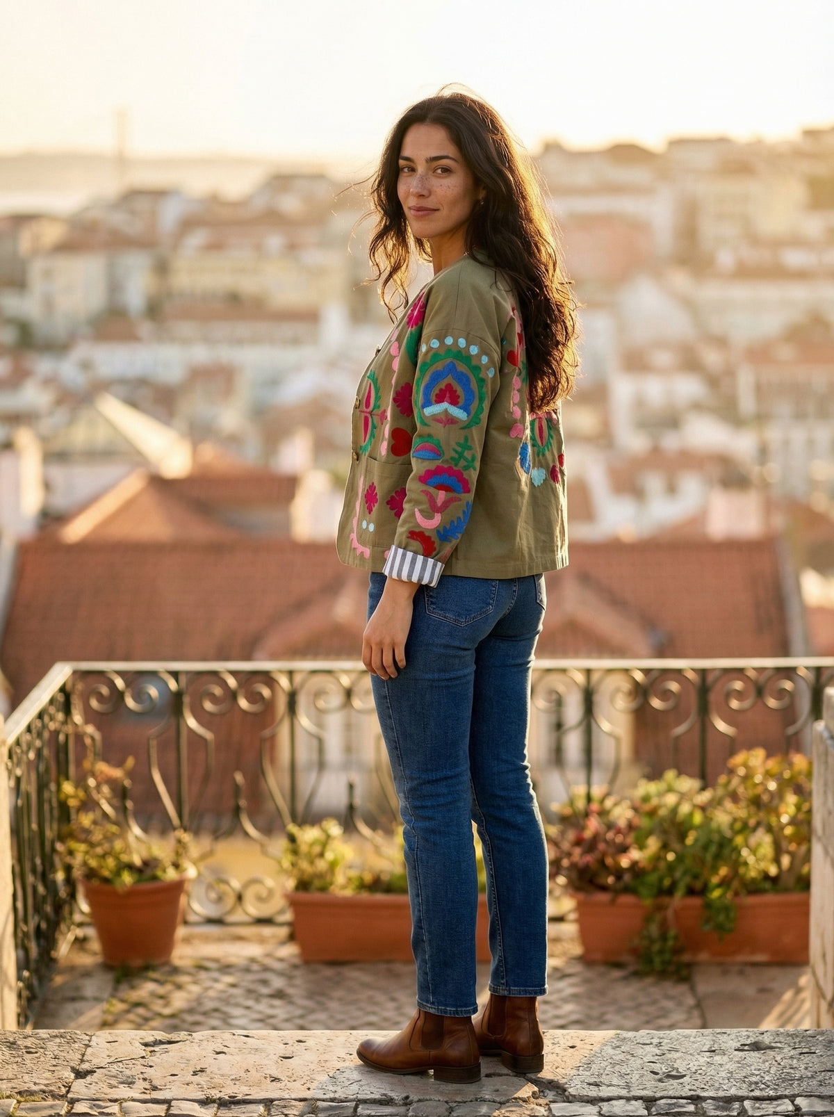 Jacket Sophie - Default - Lifestyle editorial shot