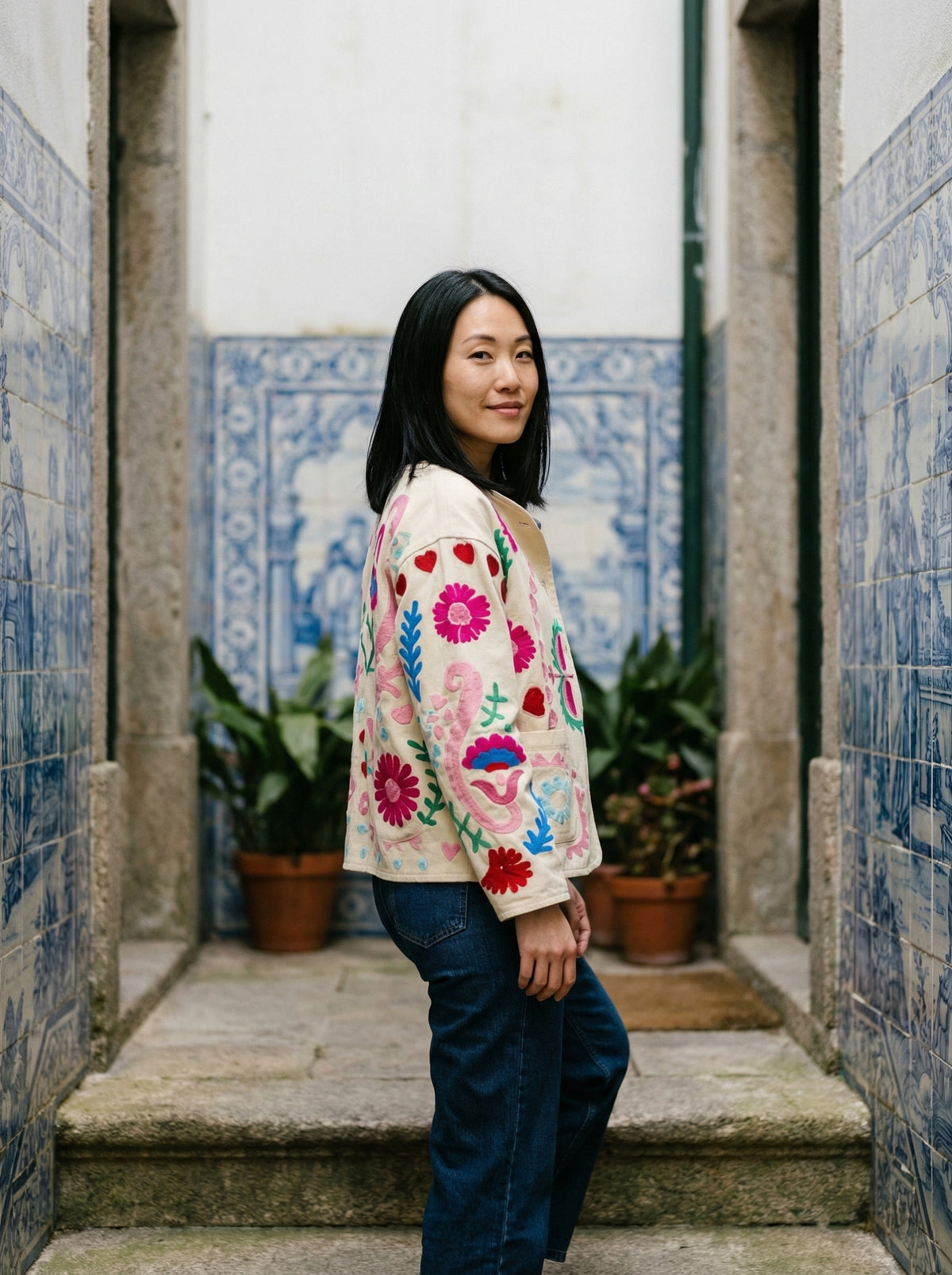 Jacket Amelie - Default - Lifestyle editorial shot