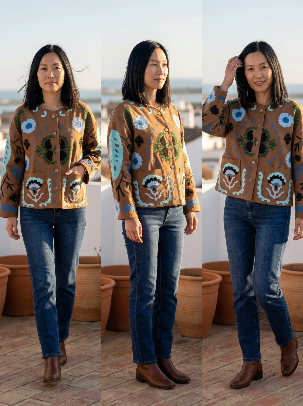 Jacket Olivia - Default - Lifestyle editorial shot