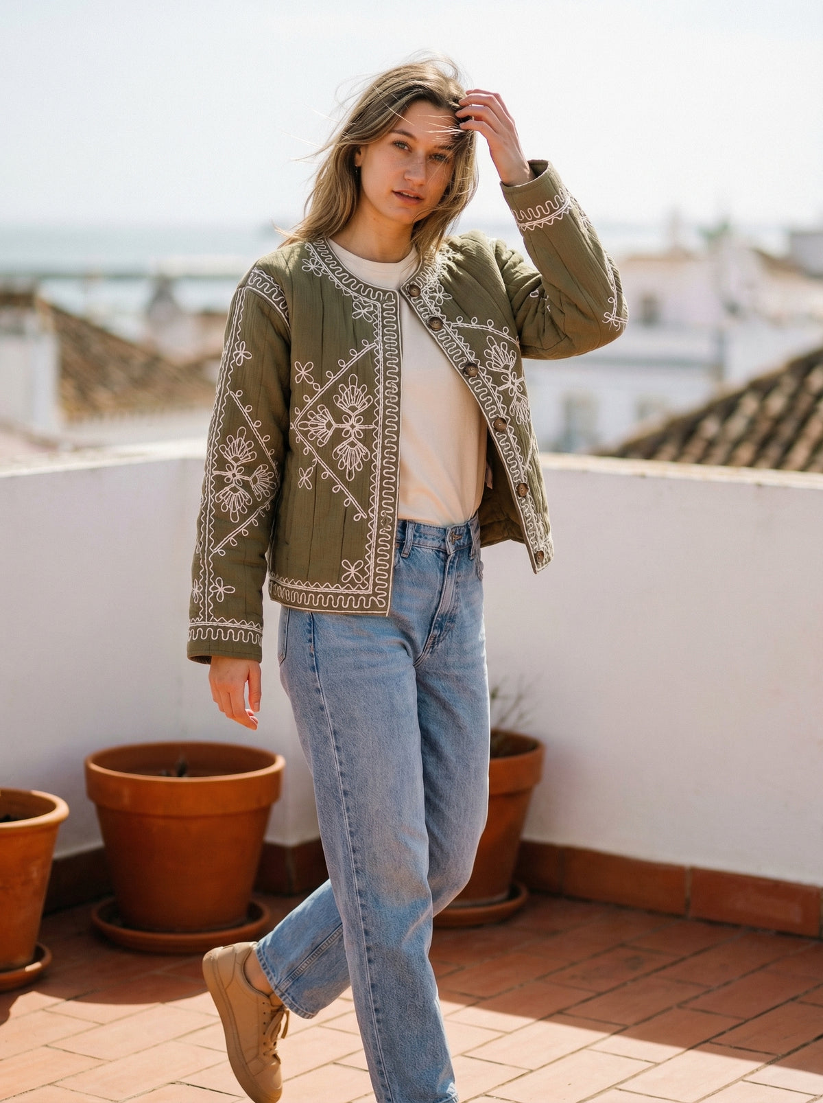 Jacket Julie - Default - Lifestyle editorial shot