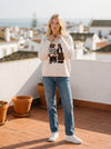 Teddy Bear Knit Sweater - Default - Lifestyle editorial shot