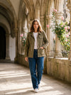 Embroidered Safari Jacket - Default - Lifestyle editorial shot