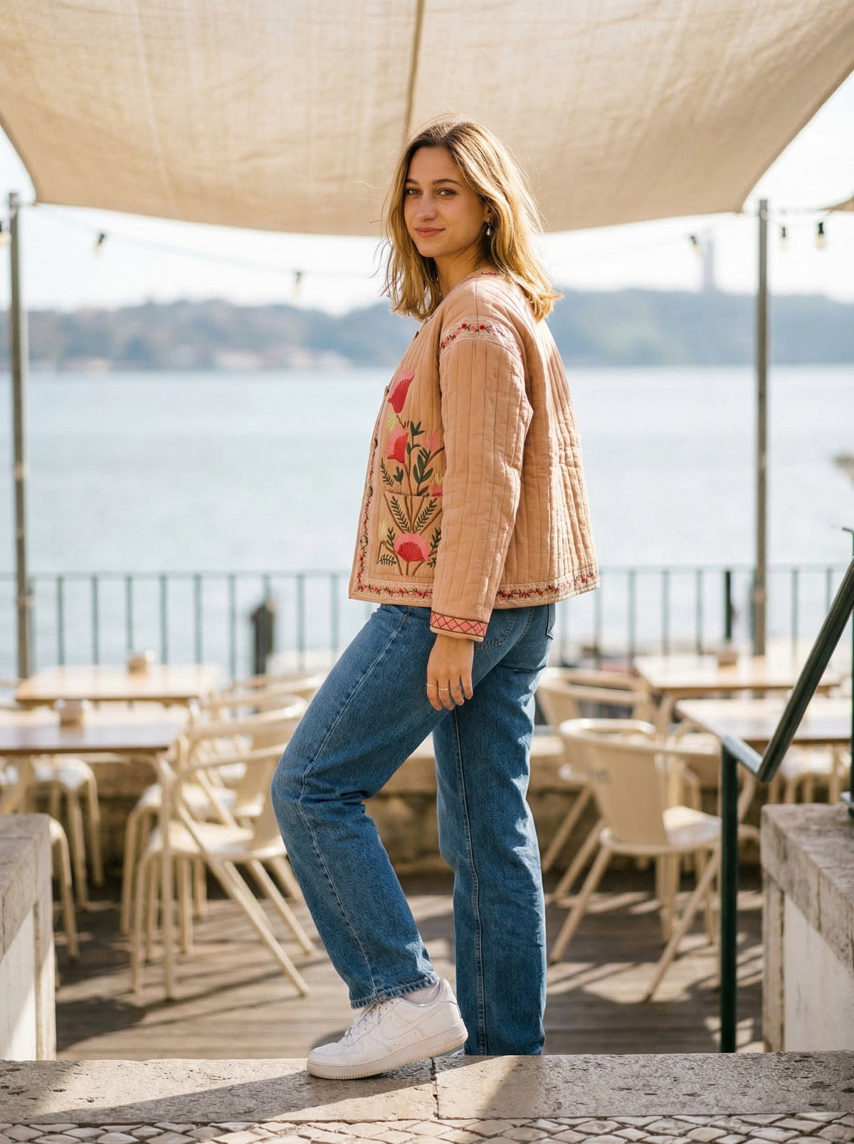 Jacket Caroline - Default - Lifestyle editorial shot