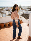 Blouse Frederica - Default - Lifestyle editorial shot, alternate setting