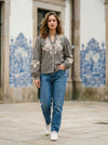 Blouse Christina - Default - Lifestyle editorial shot, alternate setting