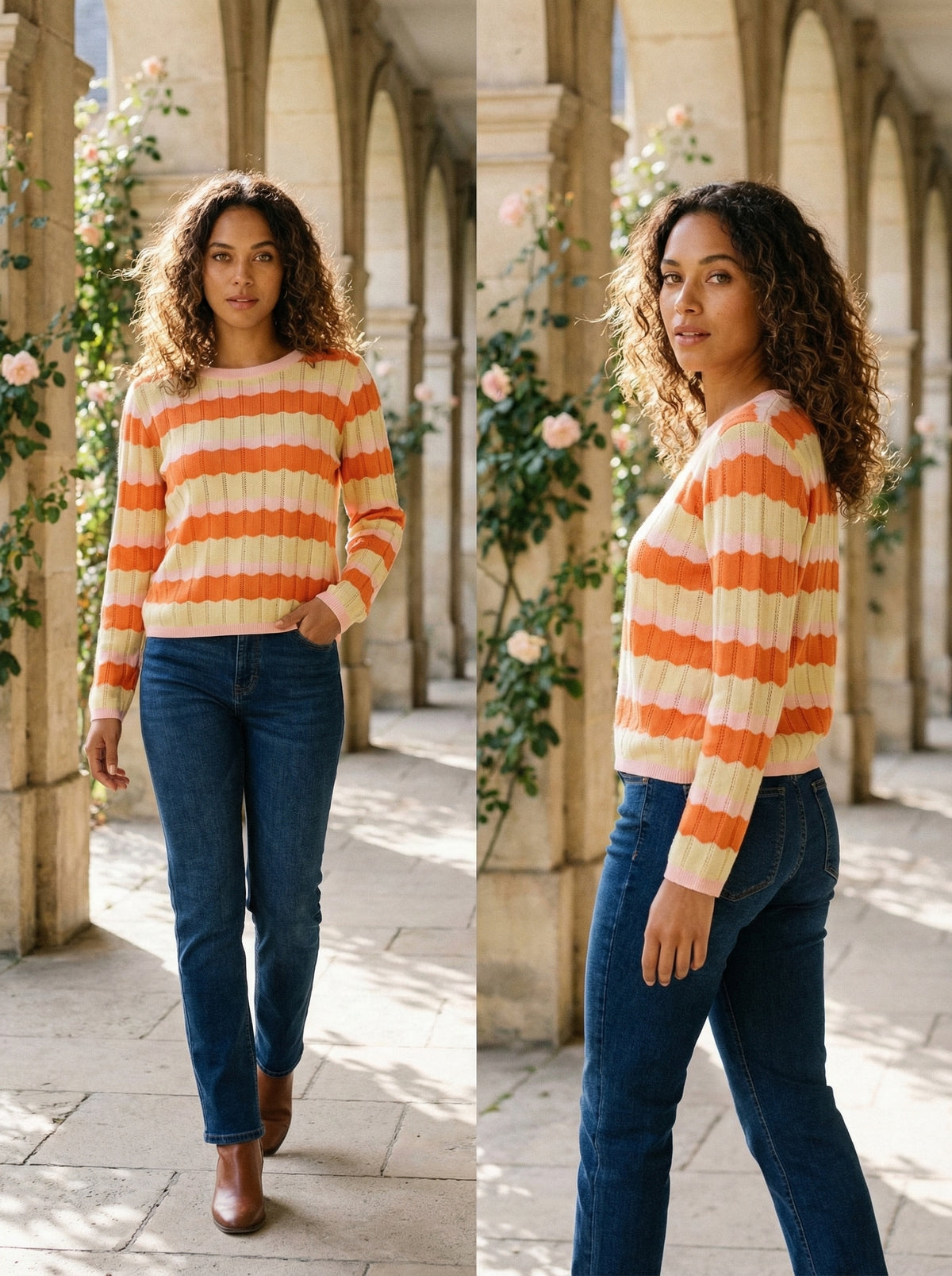 Sweater Clara - Default - Lifestyle editorial shot