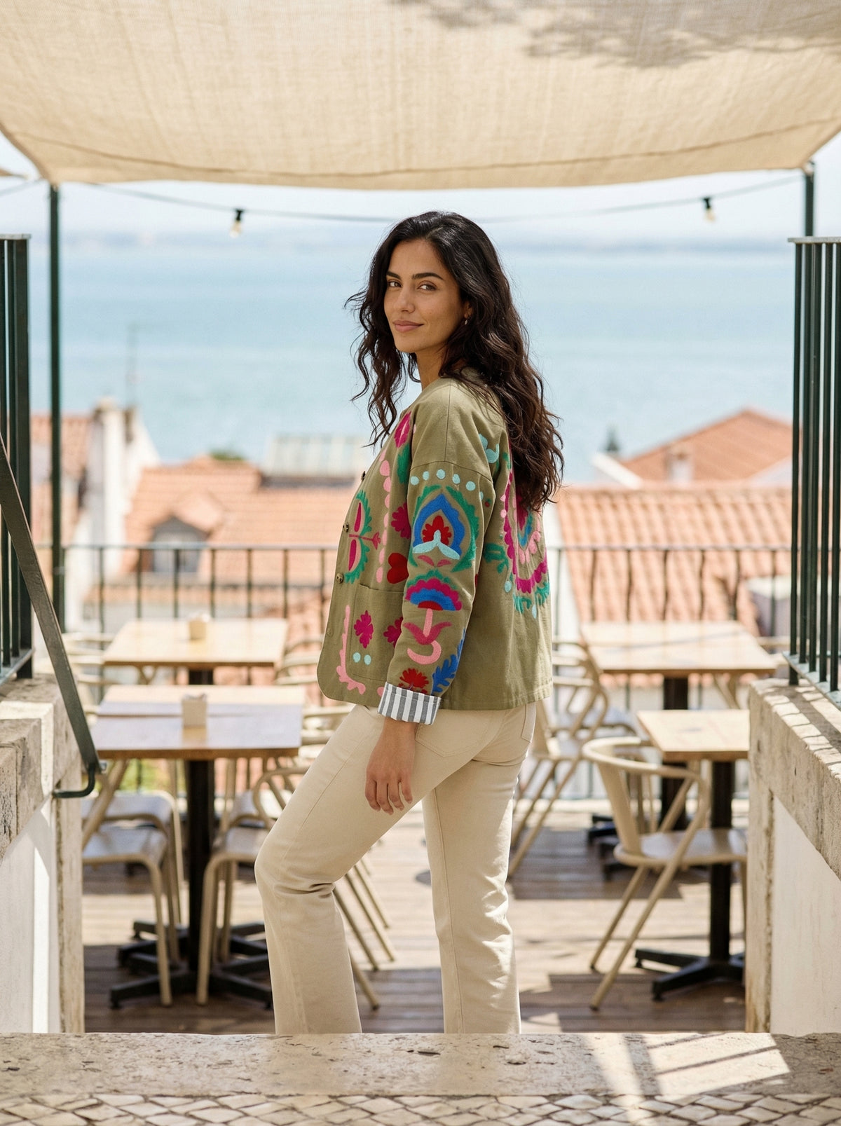 Jacket Sophie - Default - Lifestyle editorial shot