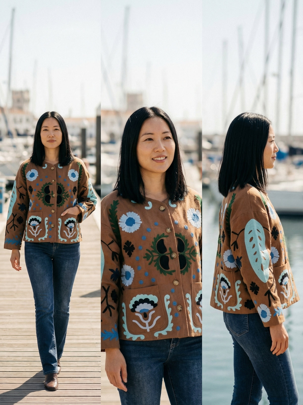 Jacket Olivia - Default - Lifestyle editorial shot
