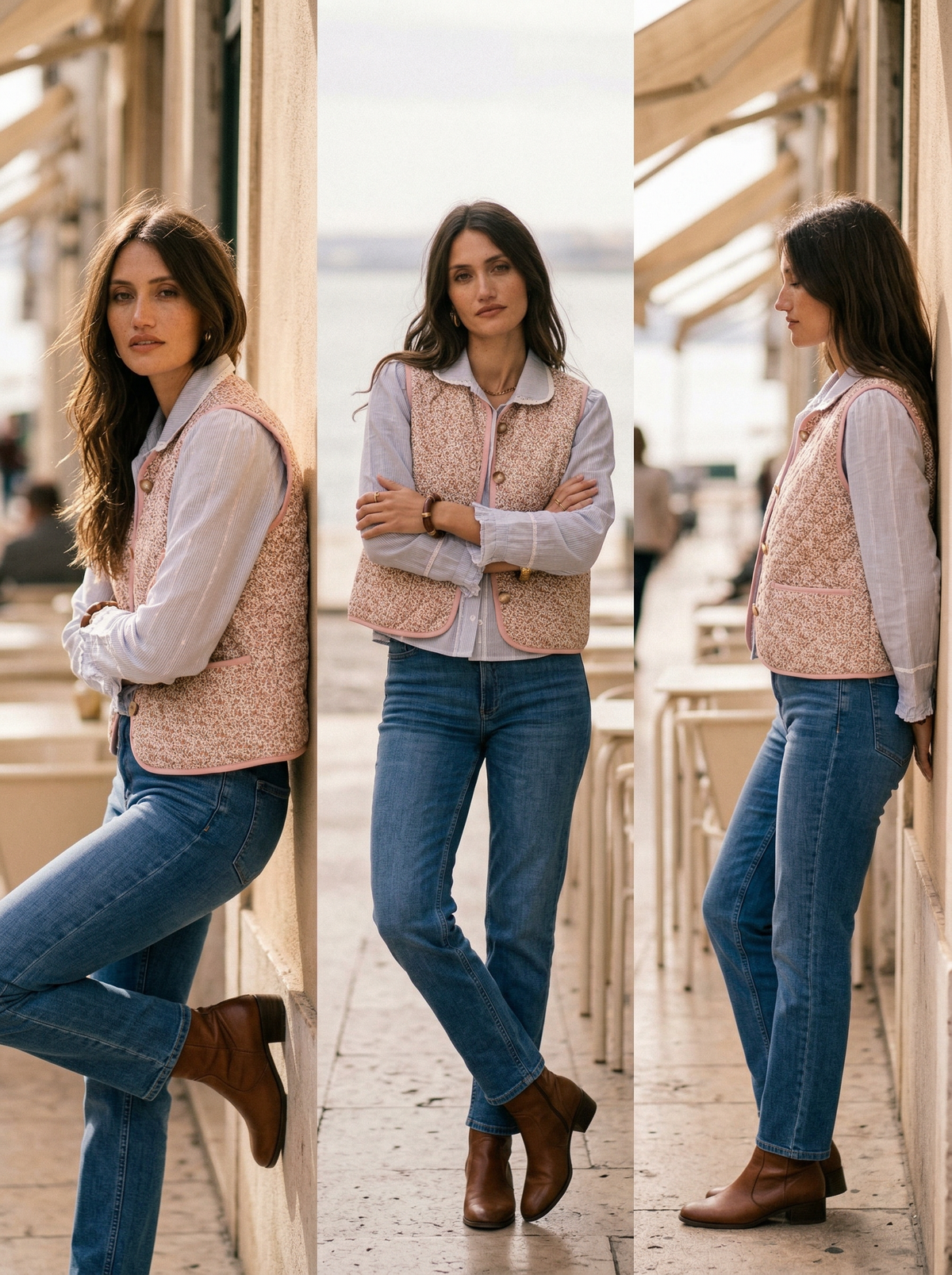 Romantic Vest - Default - Lifestyle editorial shot