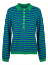 Striped Henley Sweater Fiona - Default - Product only, no model