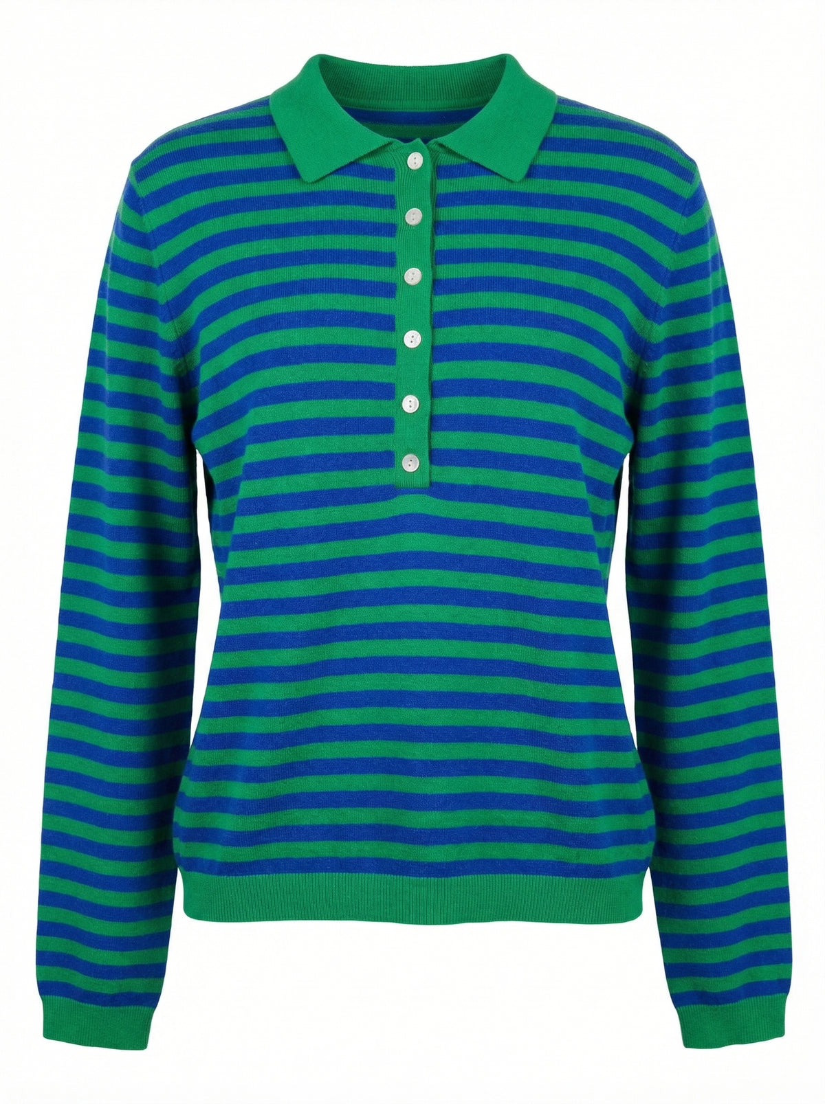 Striped Henley Sweater Fiona - Default - Product only, no model