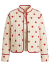 Quilted Heart Jacket - Default - Product only, no model