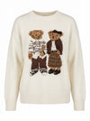Teddy Bear Knit Sweater - Default - Product only, no model
