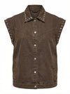 Studded Vest - Default - Product only, no model