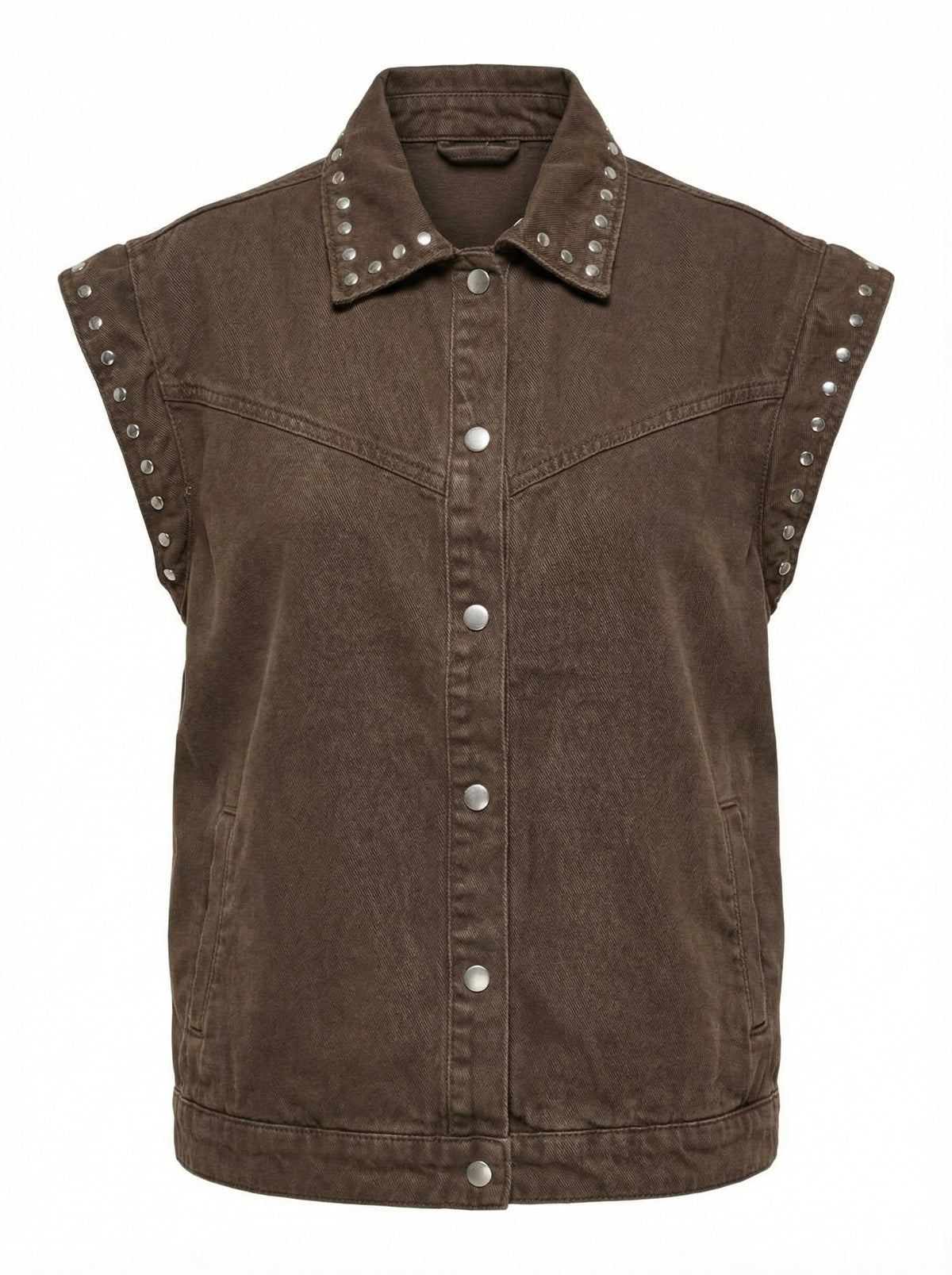 Studded Vest - Default - Product only, no model