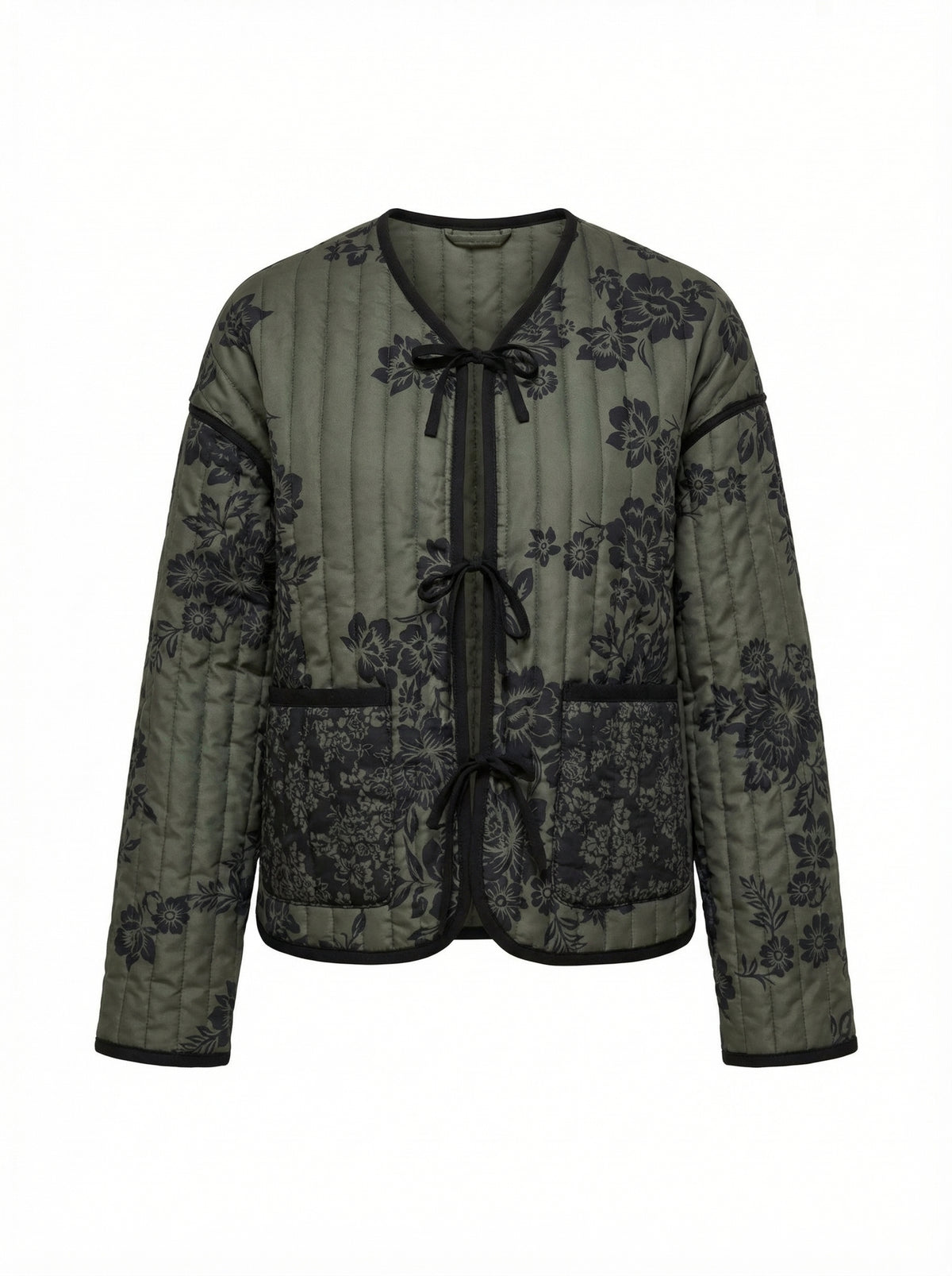 Floral Quilted Jacket Samantha - Default - Product only, no model