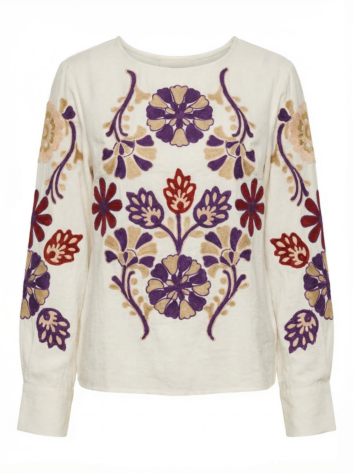 Floral Embroidered Blouse Rachel - Default - Product only, no model
