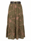 Bella Embroidered Maxi Skirt - Default - Product only, no model