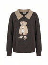 Teddy Bear Sweater - Default - Product only, no model