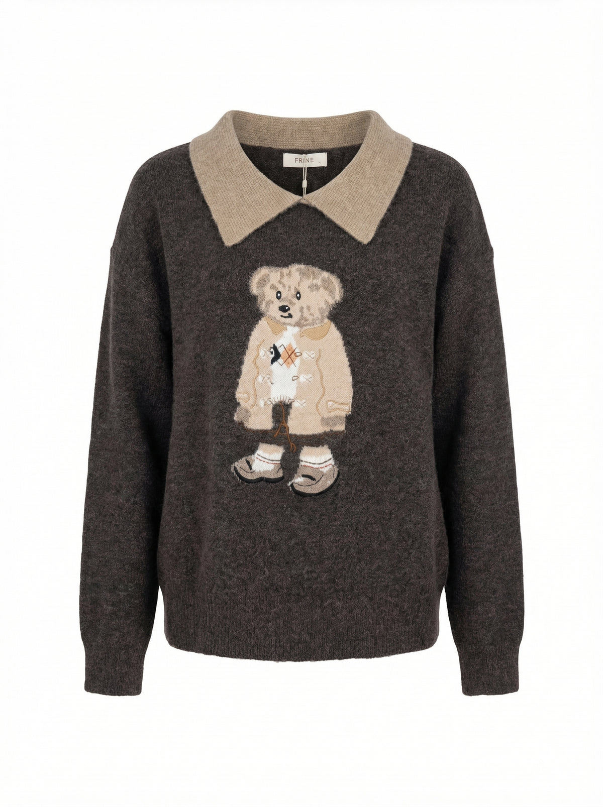 Teddy Bear Sweater - Default - Product only, no model