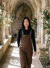 Overalls Flowers - Jeans - Lifestyle editorial shot